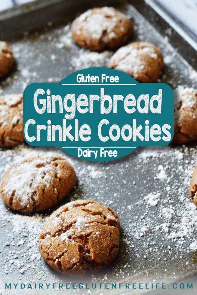 Gluten-Free Gingerbread Cookies | Dairy Free Ginger Cookies | Easy gluten free cookie recipe | Holiday Cookies | Gluten Free Christmas Cookies