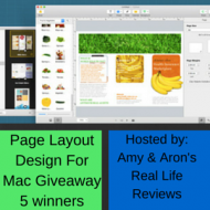 Page Layout Design Giveaway for Mac Users