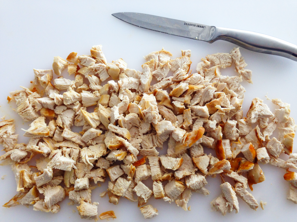 Organic Chicken & Quinoa Salad In Process 3