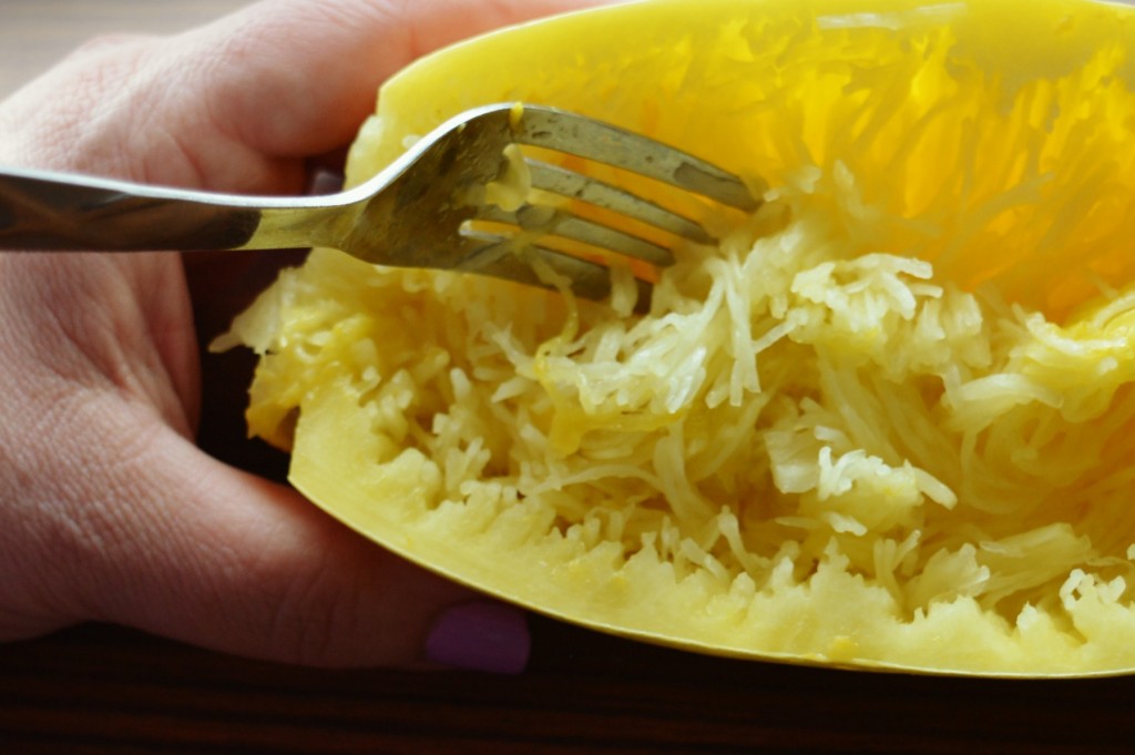 rainbow pepper spaghetti squash 2