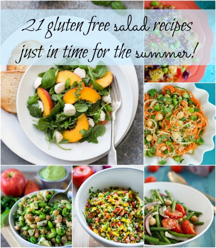 21 Gluten Free Salad Summer Recipes