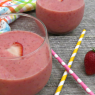 Strawberries & Creme Smoothie