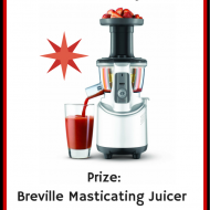 Breville Juicer – Juicing to Health Giveaway (rv $599)