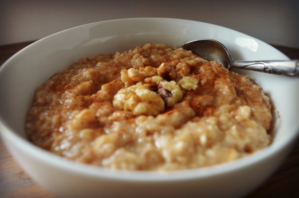 Cinnamon Maple Walnut Oatmeal 3