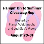 $25 Starbucks GC Giveaway #Hanging onto Summer Giveaway Hop