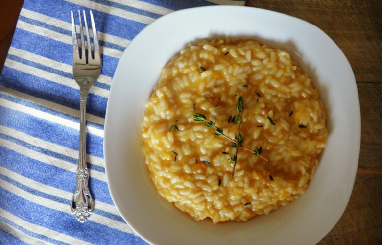 Butternut Squash Risotto, Vegan Gluten Free