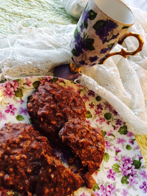 NoBake Pumpkin Spice, Chocolate Peanut Butter Oatmeal Cookies