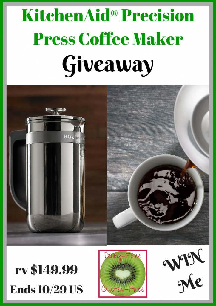 KitchenAid® Precision Press Coffee Maker Giveaway