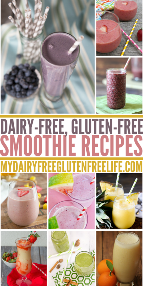 25 Dairy Free Gluten Free Smoothie Recipes