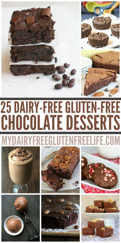 25 Dairy-Free Gluten-Free Chocolate Desserts