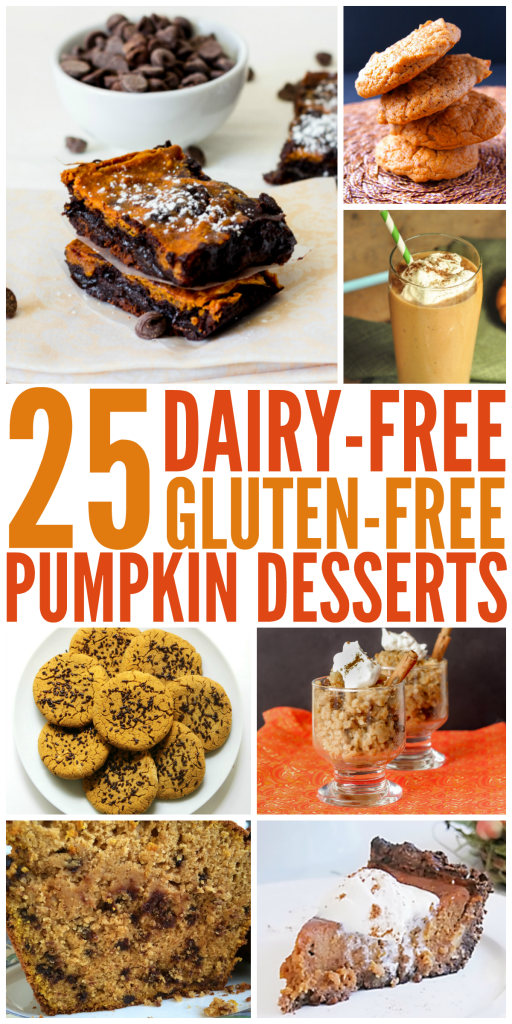 Dairy-Free Gluten-Free Pumpkin Desserts