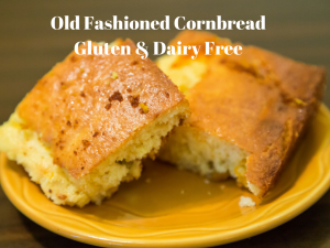 When you eat Gluten-Free and Dairy-Free you don't get to enjoy bread often. But this old fashioned cornbread hits the spot and satisfies my carb craving
