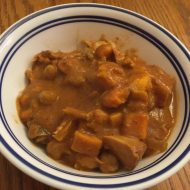 Slow Cooker Halibut Curry
