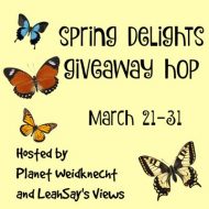 $25 Amazon GC Giveaway with Spring Delights Giveaway Hop ( Ends 3/31)