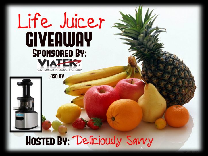 The Life Juicer Giveaway from Viatek (Ends 4/21)