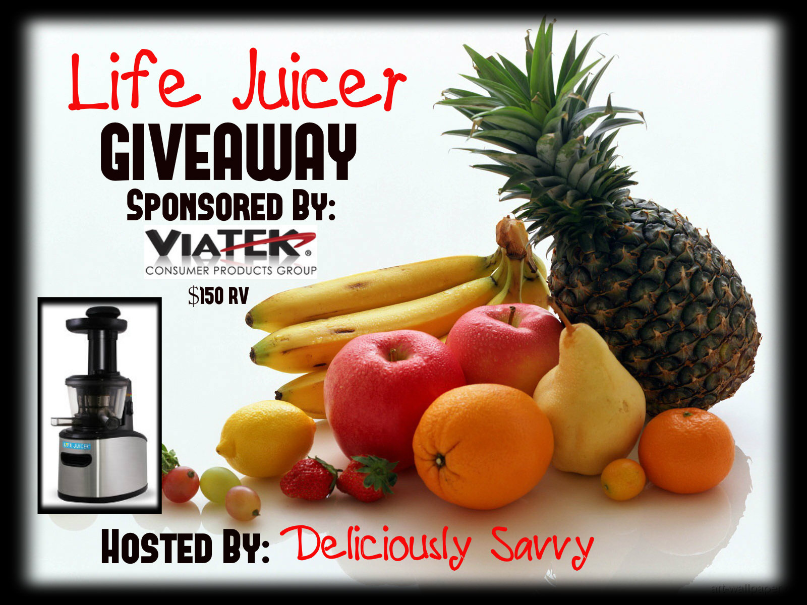 The Life Juicer Giveaway from Viatek (Ends 4/21)