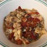 The only thing better than delicious Chicken Cacciatore for dinner, is Chicken Cacciatore that you didn't have to slave over, instead your crock pot did all the work! Serve it in a bowl all by itself or put it over something that will soak up its flavors. Great for pot lucks and family get togethers. No matter how you eat it, it is sure to be a favorite.