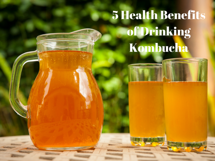 5 Health Benefits of Drinking Kombucha