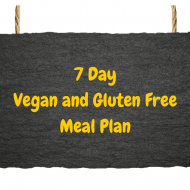 Tasty 7 Day Gluten Free Vegan Meal Plan