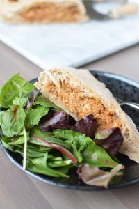 It is wonderful to find a way to make a calzone gluten free!  This veggie calzone recipe is not only gluten free but dairy free!  So you can use whichever products you may be needing for your food allergies.