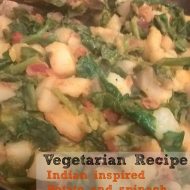 Indian Spinach Potato – Saag Aloo