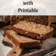 Safe Wheat Alternatives with Printable