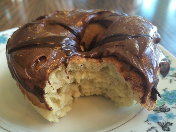 Gluten Free Donuts with Dairy Free Frosting