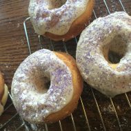 These old fashioned donuts with frosting are dairy and gluten free.  So tasty, that just one isn't enough!