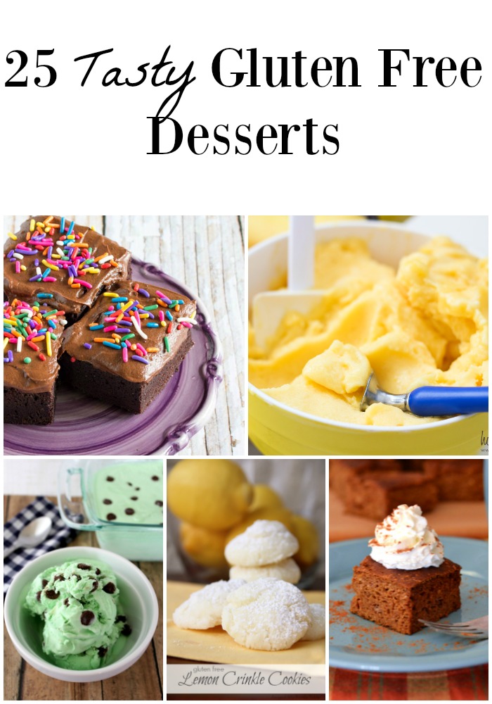 25 Tasty Gluten Free Desserts