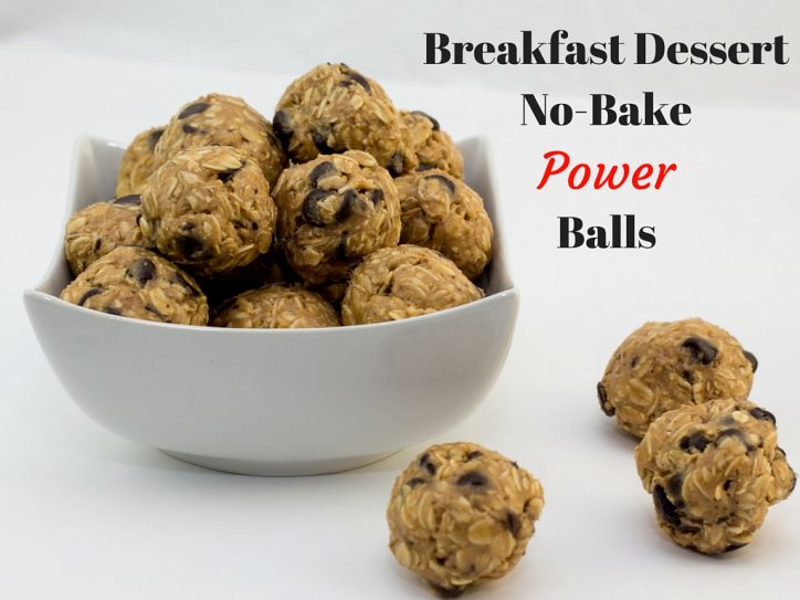 Breakfast Dessert No Bake Power Balls