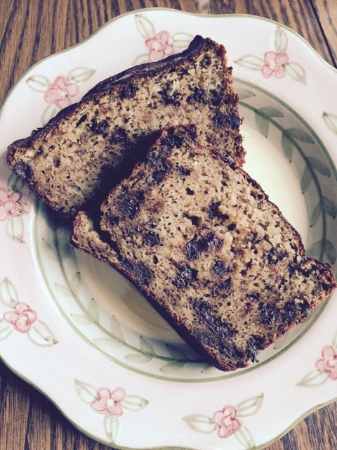 I found this recipe from Ambitious Kitchen for Banana Chocolate Chip Bread.  It uses only besan flour as the grain!  