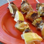 Do you need more BBQ ideas for the holidays coming up?   How about trying this yummy Lemon Lime Taco Chicken Kabobs?  They are dairy and gluten free!