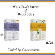 Probiotics For a Year Giveaway (rv $275)  Ends 9/12