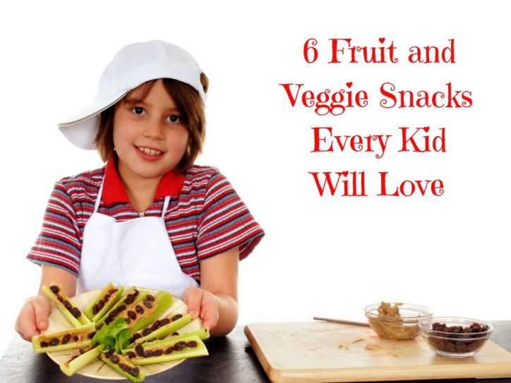 6 Fruit and Veggie Snacks Every Kid Will Love