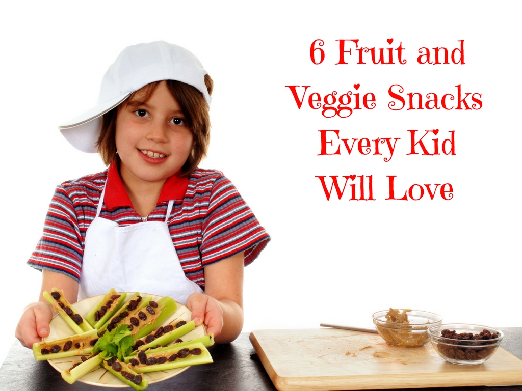 6 Fruit and Veggie Snacks Every Kid Will Love