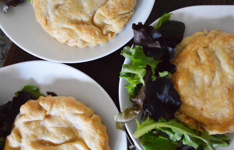 It is that time of year when I begin to crave pot pies or mini pies.    I am sharing this yummy recipe for Chicken Mini Pies that are dairy free and gluten free.