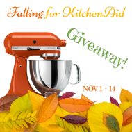 Falling For KitchenAid Giveaway  Ends Nov 14