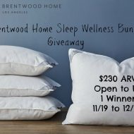 Brentwood Home Sleep Wellness Bundle Giveaway Ends 12/03