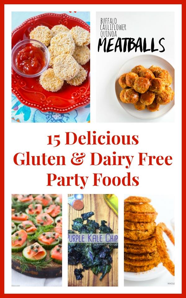 15 Delicious Gluten & Dairy Free Party Food