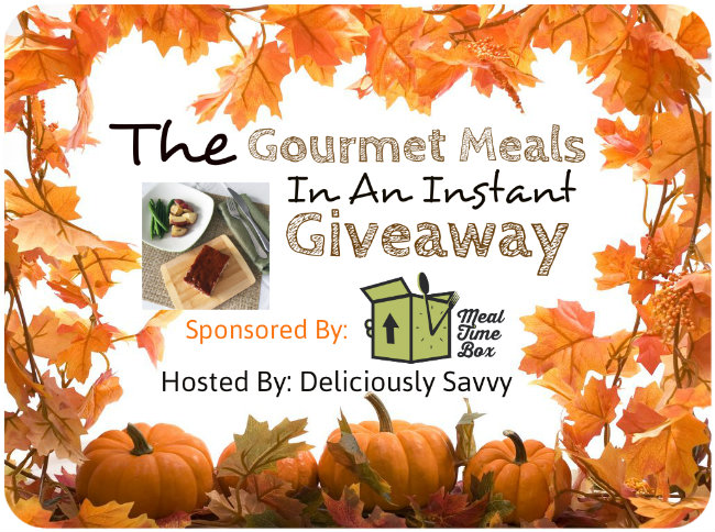 Gourmet Meals In An Instant Giveaway with Meal Time Box! 2 Winners! Ends 11/26