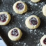 I have an easy yummy recipe for Raspberry Shortbread Cookies that are both dairy and gluten free!