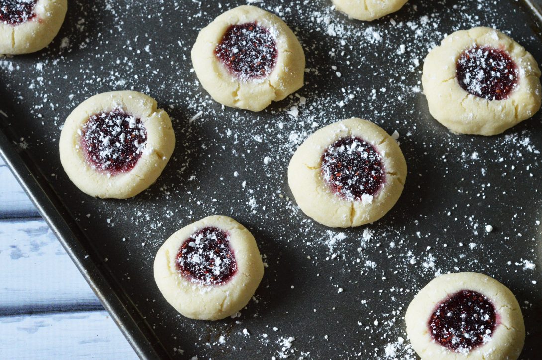 I have an easy yummy recipe for Raspberry Shortbread Cookies that are both dairy and gluten free!