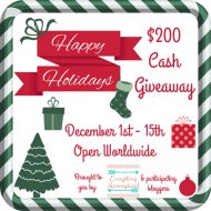 $200 Holiday Cash Giveaway