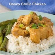 Honey Garlic Chicken using Instant Pot