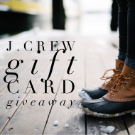 $200 J.Crew Gift Card Giveaway