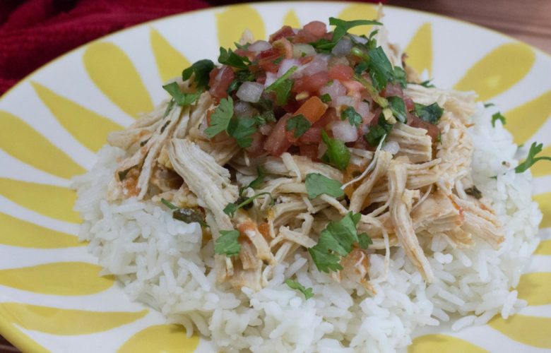 Instant Pot Salsa Chicken