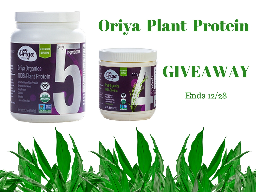 Oriya Organics Plant Protein Sampler Kit Giveaway RV $78