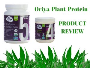 Tropical Breakfast Protein Smoothie with Oriya Organics Plant Protein