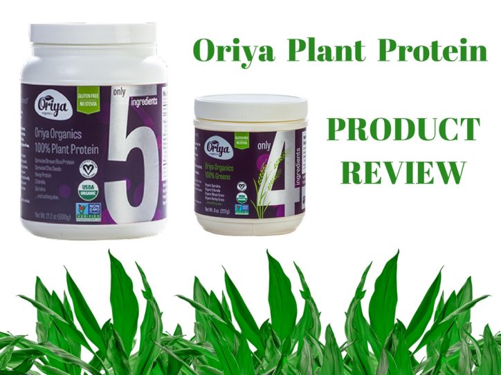 Tropical Breakfast Protein Smoothie with Oriya Organics Plant Protein