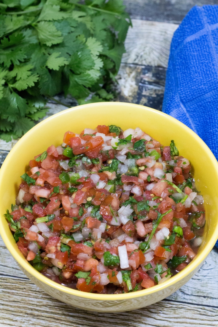 Homemade Pico de Gallo